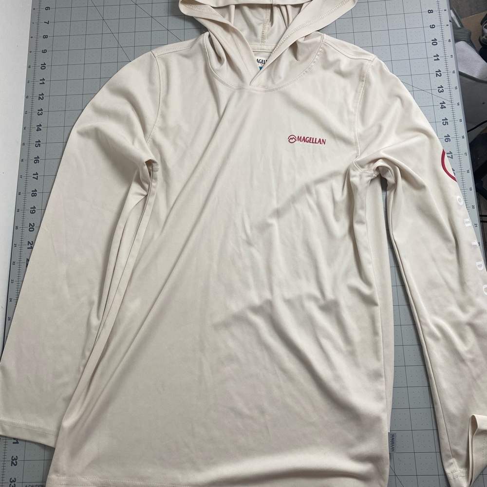 Magellan Outdoors Classic Fit Cream Shirt